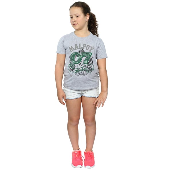 Harry Potter Girls Seeker Draco Malfoy Cotton T-Shirt