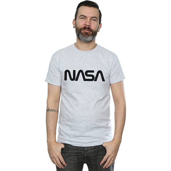 NASA miesten moderni logo T-paita
