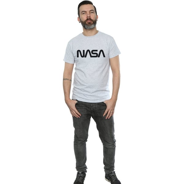 NASA miesten moderni logo T-paita