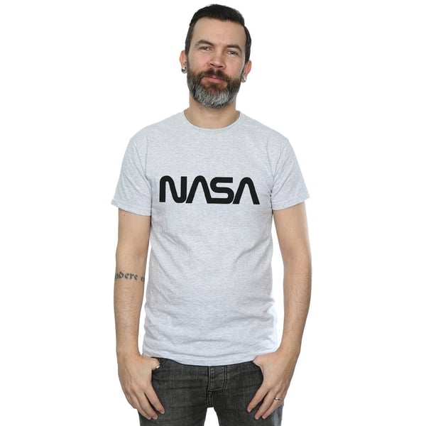 NASA miesten moderni logo T-paita