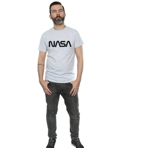 NASA miesten moderni logo T-paita
