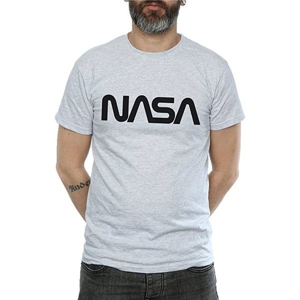 NASA miesten moderni logo T-paita