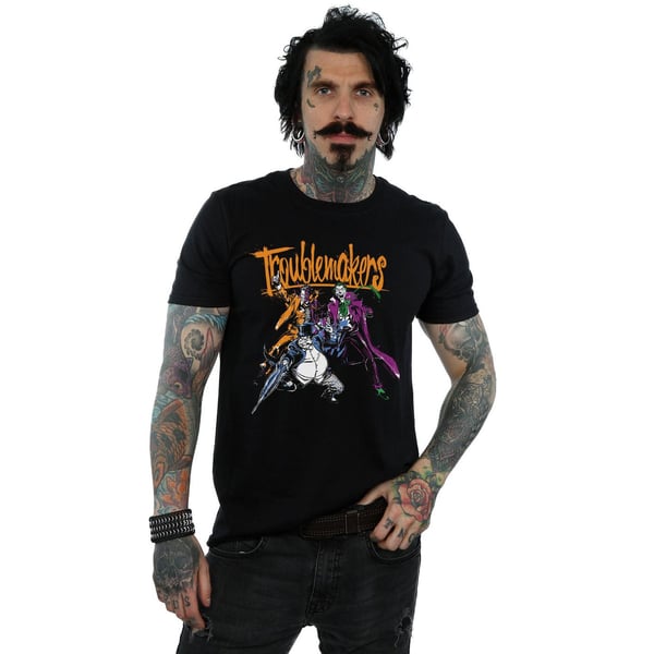 DC Comics Miesten Batman Troublemakers T-paita