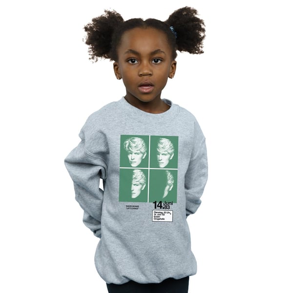 David Bowie Girls 1983 Concert Poster Sweatshirt