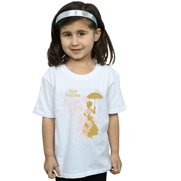 Mary Poppins Girls Floral T-Shirt