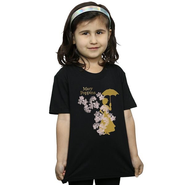 Mary Poppins Girls Floral T-Shirt