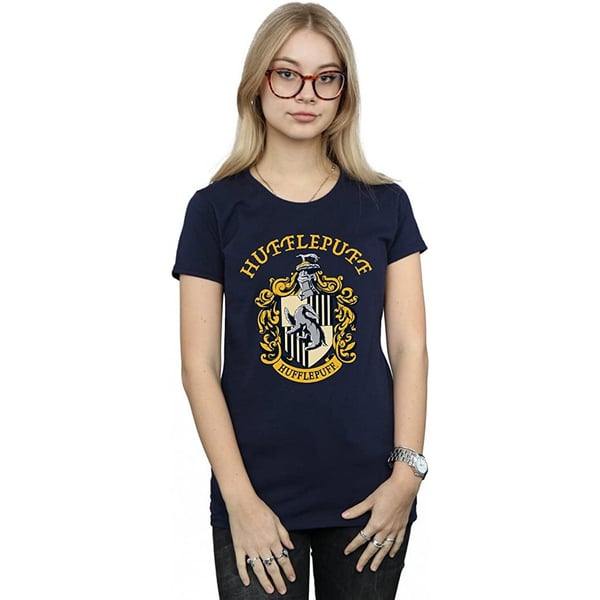 Harry Potter Womens/Ladies Hufflepuff Cotton T-Shirt