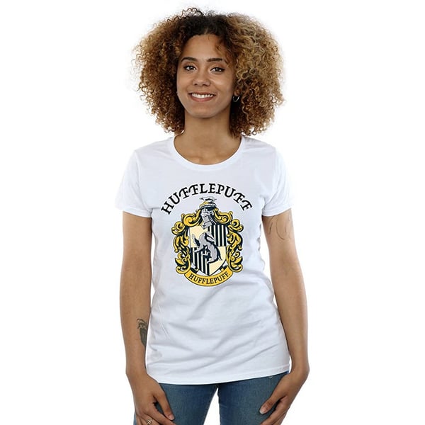 Harry Potter Womens/Ladies Hufflepuff Cotton T-Shirt
