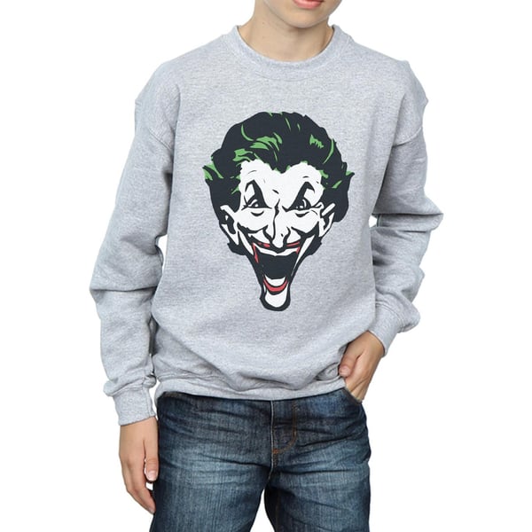DC Comics Boys The Joker Big Face Sweatshirt