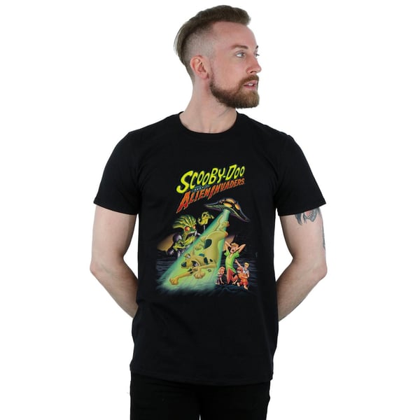 Scooby Doo Mens The Alien Invaders Cotton T-Shirt