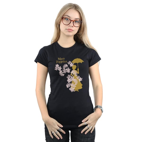 Mary Poppins Womens/Ladies Floral Cotton T-Shirt