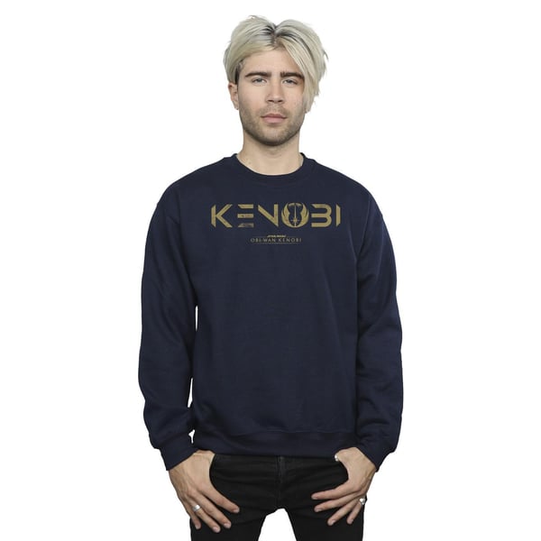 Star Wars Mens Obi-Wan Kenobi Logo Sweatshirt