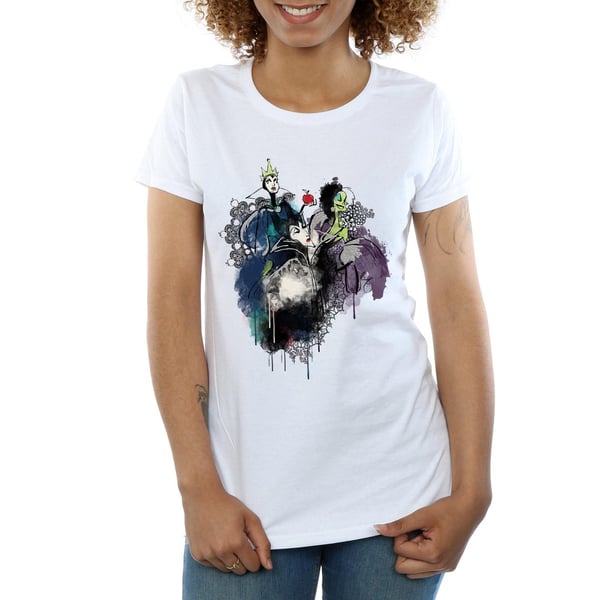 Disney Womens/Ladies Villains Cotton T-Shirt