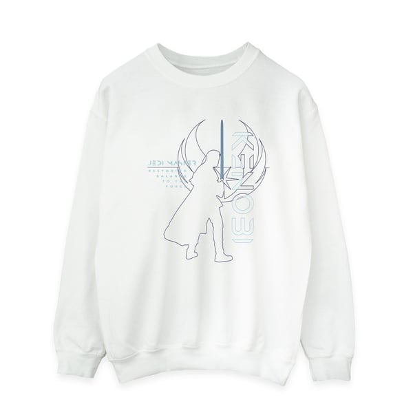 Star Wars Mens Obi-Wan Kenobi Jedi Master Balance Sweatshirt