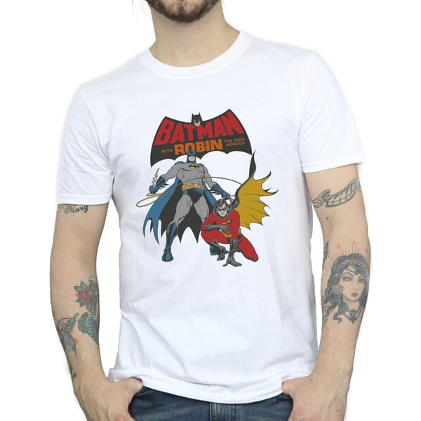 DC Comics Mens Batman And Robin T-Shirt