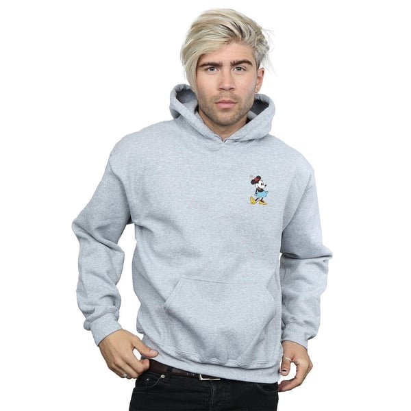 Disney Mens Minnie Mouse Kick Chest Hoodie