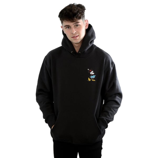 Disney Mens Minnie Mouse Kick Chest Hoodie