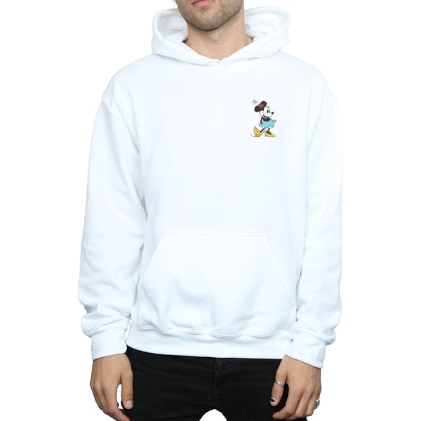 Disney Mens Minnie Mouse Kick Chest Hoodie