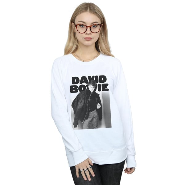 David Bowie Womens/Ladies Jacket Photograph Sweatshirt
