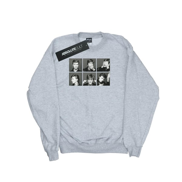 David Bowie Womens/Ladies Photo Collage Sweatshirt