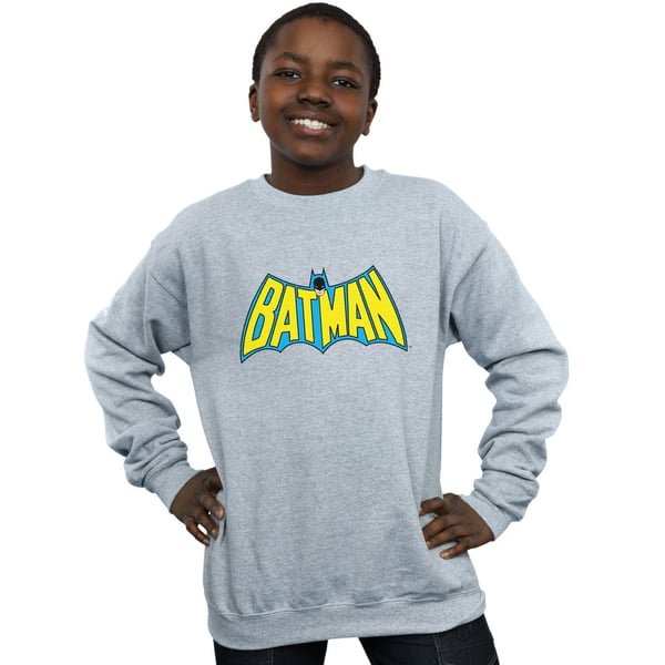 DC Comics Poikien Batman Retro Logo Collegepaita