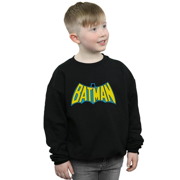 DC Comics Poikien Batman Retro Logo Collegepaita