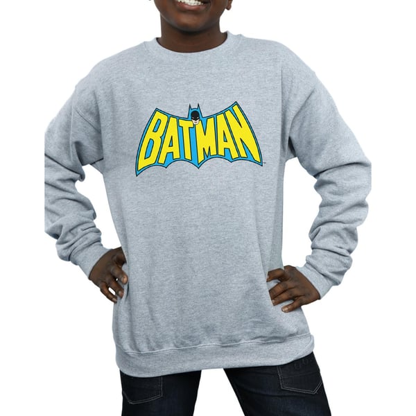DC Comics Poikien Batman Retro Logo Collegepaita