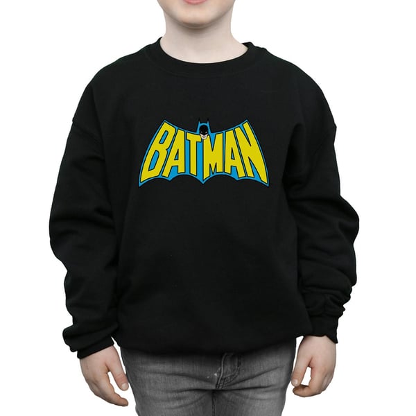 DC Comics Poikien Batman Retro Logo Collegepaita