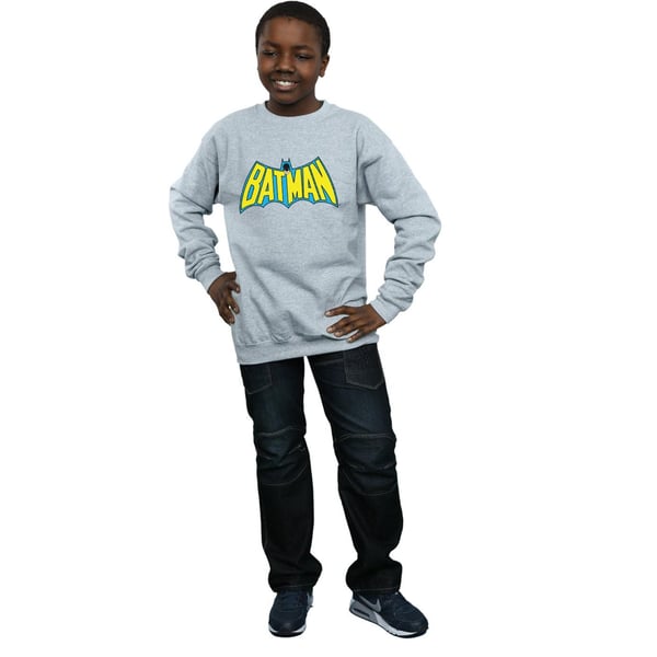DC Comics Poikien Batman Retro Logo Collegepaita
