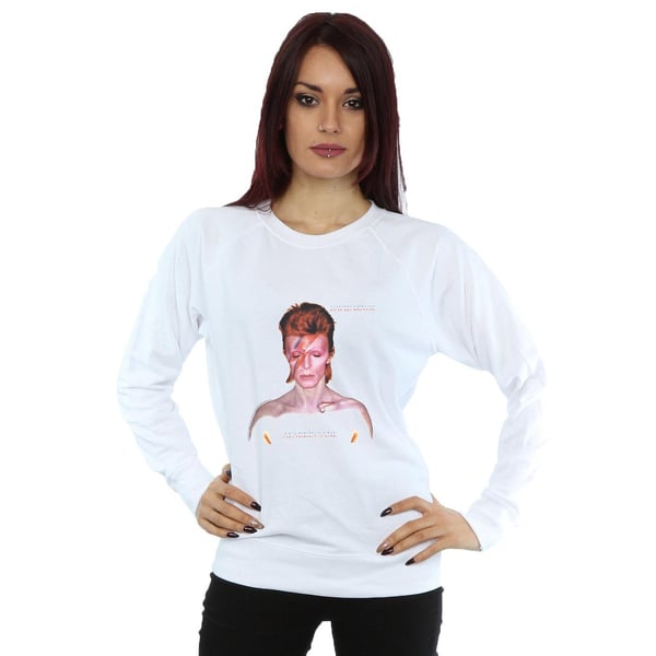 David Bowie Womens/Ladies Aladdin Sane Version Sweatshirt