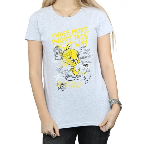 Looney Tunes Womens/Ladies More Puddy Tats Tweety Cotton T-Shirt
