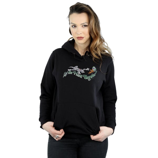 Tom And Jerry Womens/Ladies Let The Hunt Begin Hoodie