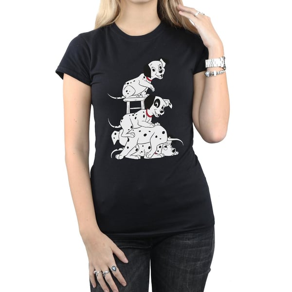 Disney Womens/Ladies 101 Dalmatians Chair Cotton T-Shirt