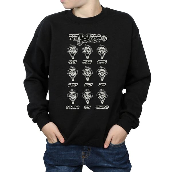 DC Comics Boys The Joker The Many Moods Of The Joker Sweatshirt