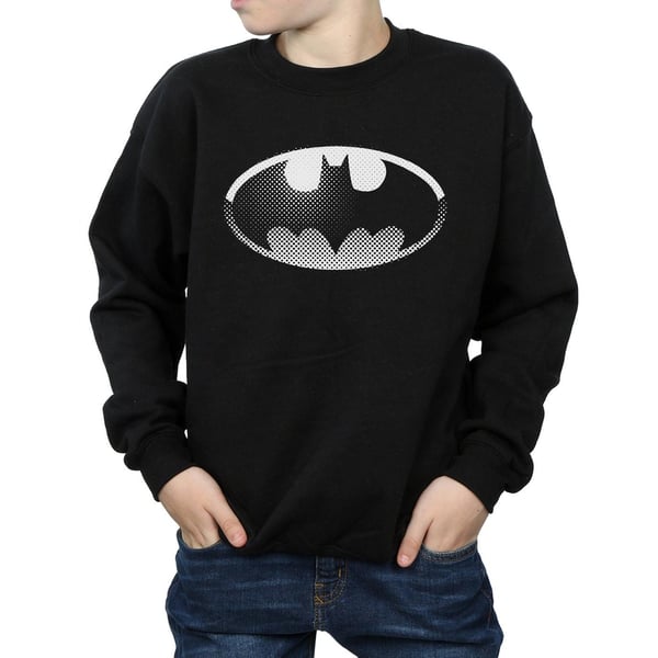 DC Comics Boys Batman Spot Logo Sweatshirt