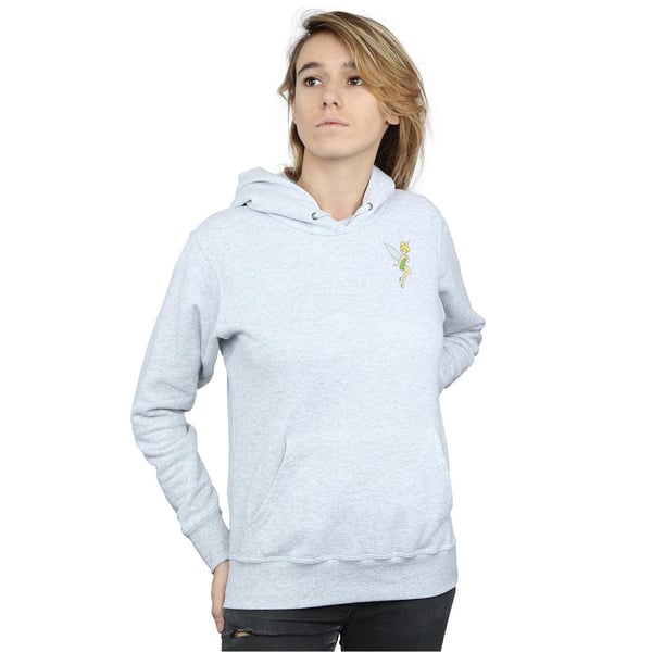 Disney Womens/Ladies Tinkerbell Chest Hoodie