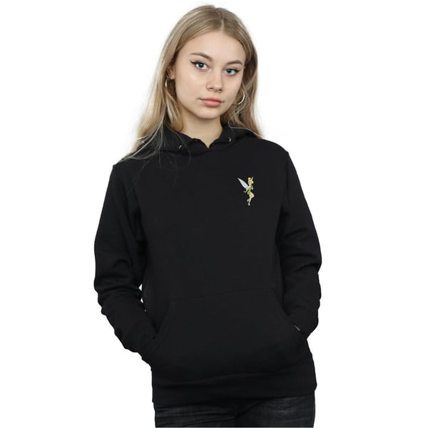 Disney Womens/Ladies Tinkerbell Chest Hoodie