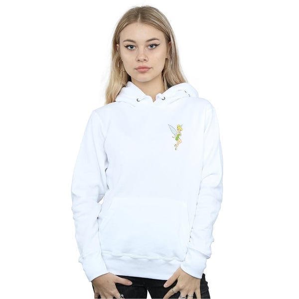 Disney Womens/Ladies Tinkerbell Chest Hoodie