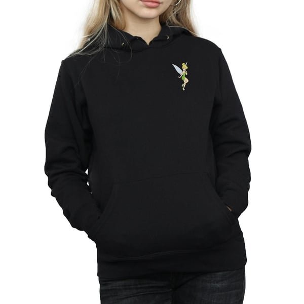 Disney Womens/Ladies Tinkerbell Chest Hoodie