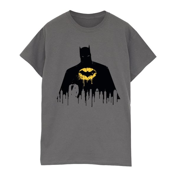 DC Comics Miesten Batman Shadow Paint T-paita