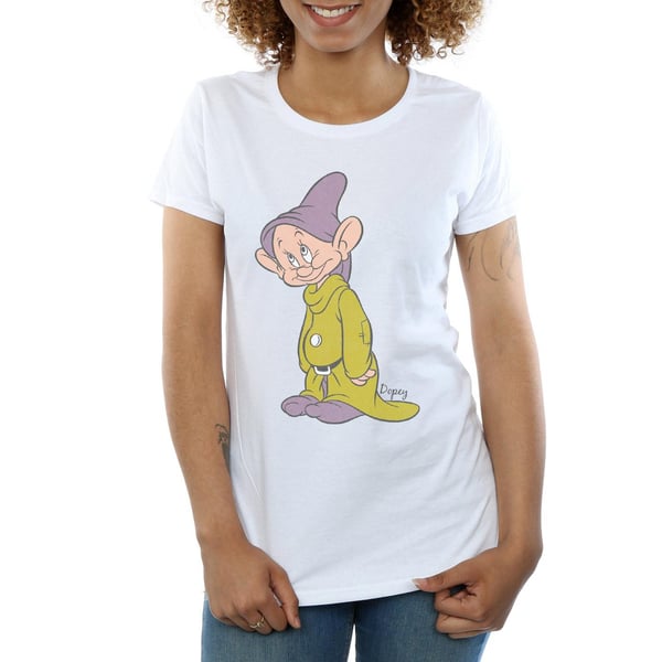 Disney Womens/Ladies Classic Dopey Cotton T-Shirt