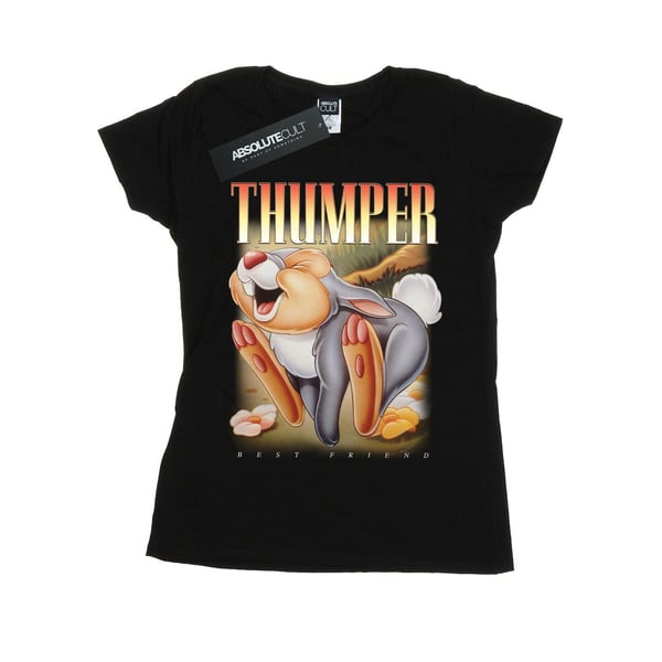 Disney Womens/Ladies Bambi Thumper Montage Cotton T-Shirt