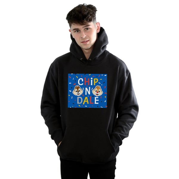 Disney Mens Chip N Dale Blue Frame Hoodie