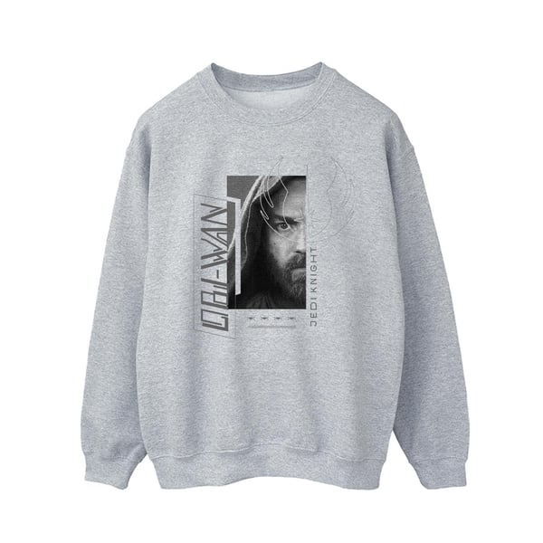Star Wars Mens Obi-Wan Kenobi Jedi SciFi Collage Sweatshirt