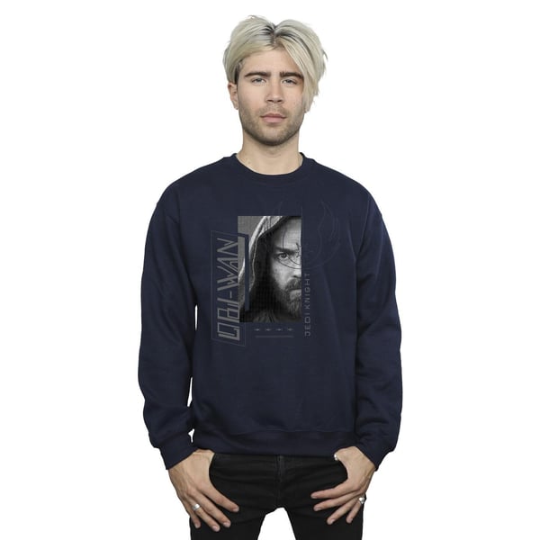 Star Wars Mens Obi-Wan Kenobi Jedi SciFi Collage Sweatshirt