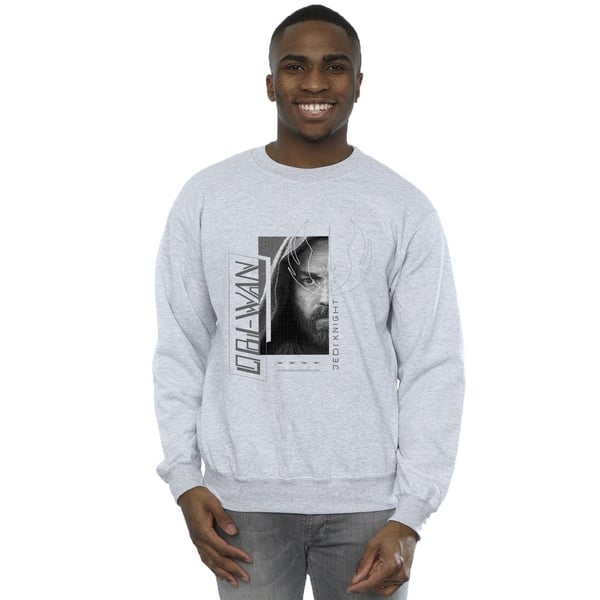 Star Wars Mens Obi-Wan Kenobi Jedi SciFi Collage Sweatshirt