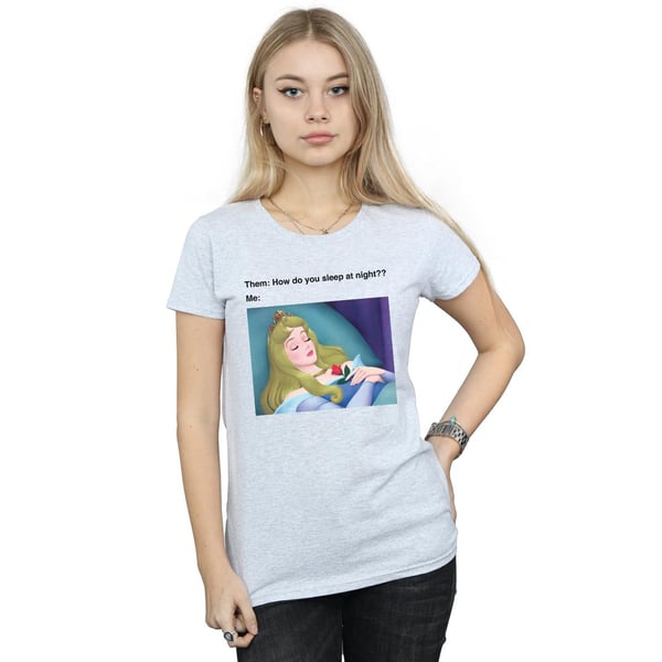 Disney Womens/Ladies Sleeping Beauty Meme Cotton T-Shirt