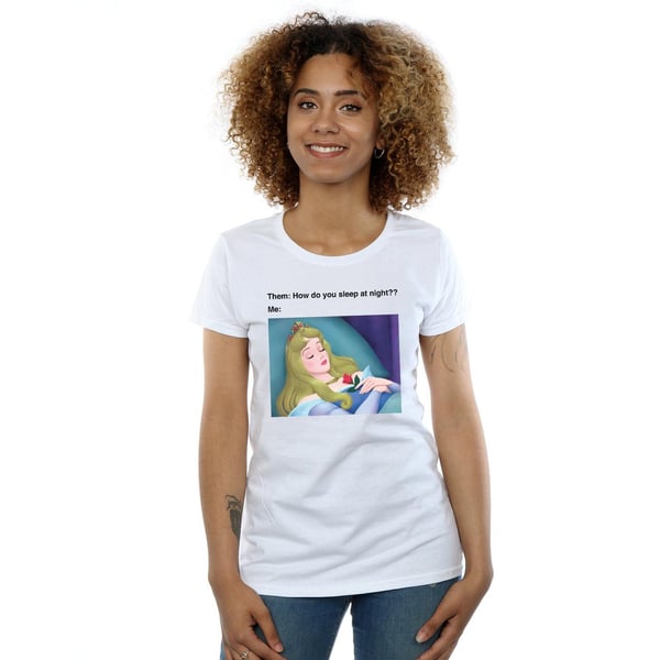 Disney Womens/Ladies Sleeping Beauty Meme Cotton T-Shirt