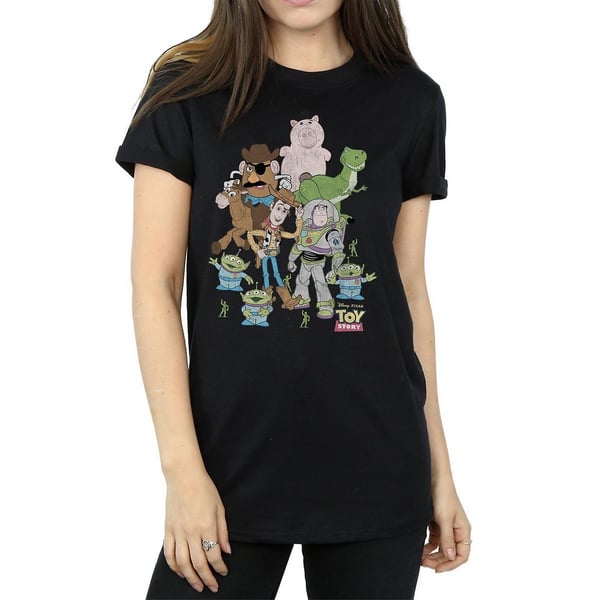 Toy Story Womens/Ladies Group Cotton Boyfriend T-Shirt