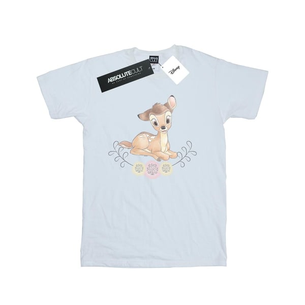 Disney Girls Bambi Watercolour Cotton T-Shirt